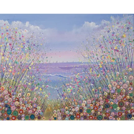 Brighter days ahead seaside greetings card