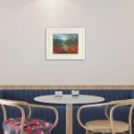 copies a painting by Isle of Wight artist Julia Tanner