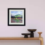 Tennyson Down, The Isle of Wight, a painting by Julia Tanner art