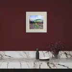 Tennyson Down, The Isle of Wight, a painting by Julia Tanner art