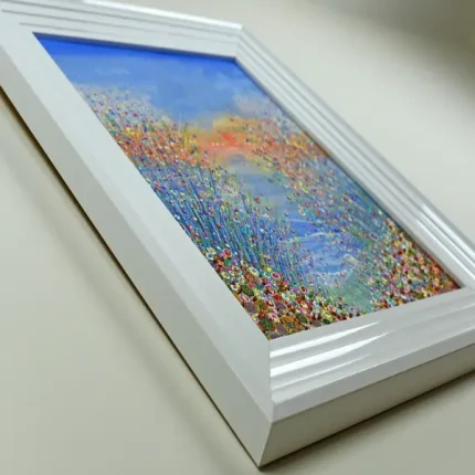 frame detail of summer sun by Julia Tanner Art